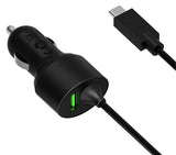 Tronsmart CCFC USB Car Charger: Rapid Fast Quick Charge 2.0, Type C USB Port 36W: VoltIQ Technology - India Gadgetz