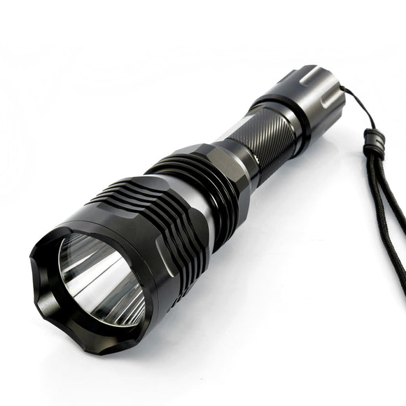 CREE XML U2 LED Flashlight - 550 Lumens White Light, 5 Modes, 500 Meter Range, Waterproof - India Gadgetz