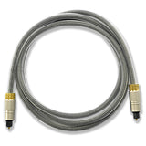 TOSLINK Digital Optical SPDIF Audio Cable 1.5m / 5 Feet / 150 cm: Gold Plated Connectors - India Gadgetz