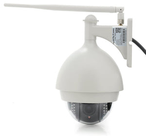 Indoor IP Security Dome Camera: HD 720p PTZ, 3X Optical Zoom, Micro SD Card Slot - India Gadgetz