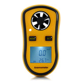 Wind Speed Meter - Digital Anemometer With Thermometer - Air Velocity Measure - India Gadgetz