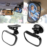 Internal Rear View Mirror Adjustable Mirror For Windshield/Sun Visor: Car Bike - India Gadgetz