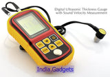 Digital Ultrasonic Thickness Gauge + Sound Velocity Measurement - India Gadgetz