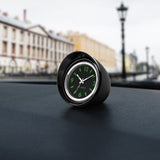 Car SUV Interior Dashboard Retro Quartz Clock: Automobile Interior Stick-On Watch - India Gadgetz