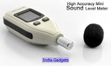 Mini High Accuracy Sound Level Meter Tester 35 to 130 Decibel - Professional Tool - India Gadgetz