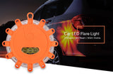 Car LED Roadside Warning Emergency Breakdown Warning Light: Flashing Beacon: Road Rescue Flare - India Gadgetz