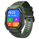 India Gadgets - KOSPET Rock Smartwatch: 1.69" Display: Heart Rate & Blood Oxygen Monitor: 20 Sports Modes: Remote Camera, Music Contorl: 350mAh Battery: 3ATM Waterproof - India Gadgetz