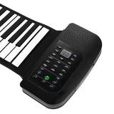 88 Key Foldable Carry Anywhere Roll Up Synthesizer Piano: 1000mAh Battery, Sustain Peddle, 140 Tones, 128 Rhythms, 30 Demo Songs - India Gadgetz