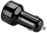 Tronsmart Dual Port USB Car Charger Adapter Qualcomm Quick Rapid Fast Charge 2.0: VoltIQ Technology - India Gadgetz