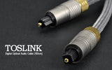 TOSLINK Digital Optical SPDIF Audio Cable 1.5m / 5 Feet / 150 cm: Gold Plated Connectors - India Gadgetz