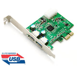 USB 3.0 PCI-E Express Add-on Card For Desktop PC Computer: Speed: Up to 5Gbps - India Gadgetz