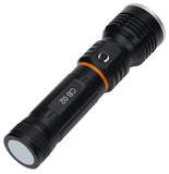 Handy COB LED Flashlight Torch: Adjustable Focus: Work Floodlight: Magnetic Base - India Gadgetz