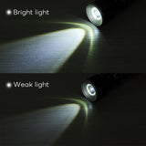 Handy COB LED Flashlight Torch: Adjustable Focus: Work Floodlight: Magnetic Base - India Gadgetz