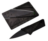 Folding Pocket / Wallet Knife: Credit Card Size: Small & Sharp Blade: Self Defense: Emergency - India Gadgetz