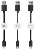 Tronsmart 3x Pack Premium Micro USB Quick Charge Fast Charge Cable: Mobiles & Tablets - India Gadgetz