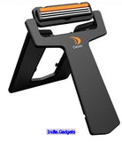 Carzor: Credit Card Razor & Mirror Fits In Wallet: Travel Pocket Shaving Kit - India Gadgetz