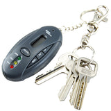 Mini Pocket Breathalyzer Sensor Keychain - LED Flashlight - Stopwatch - India Gadgetz