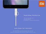 Original Xiaomi 2-in-1 Type-C & Micro USB Quick Charge Cable: 1 Meter - 100 Cm - India Gadgetz