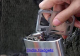 11-in-1 Stainless Steel Multi Function Pocket Survival Credit Card Size Tool Kit - India Gadgetz