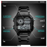 Skmei 1335 Luxury Sports Range Men's Waterproof Digital Chronograph Wrist Watch with EL Backlight - India Gadgetz