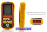 Digital Ultrasonic Thickness Gauge + Sound Velocity Measurement - India Gadgetz