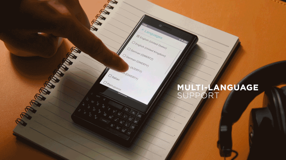 India Gadgets - Unihertz Titan Slim QWERTY Keyboard Dual Sim  