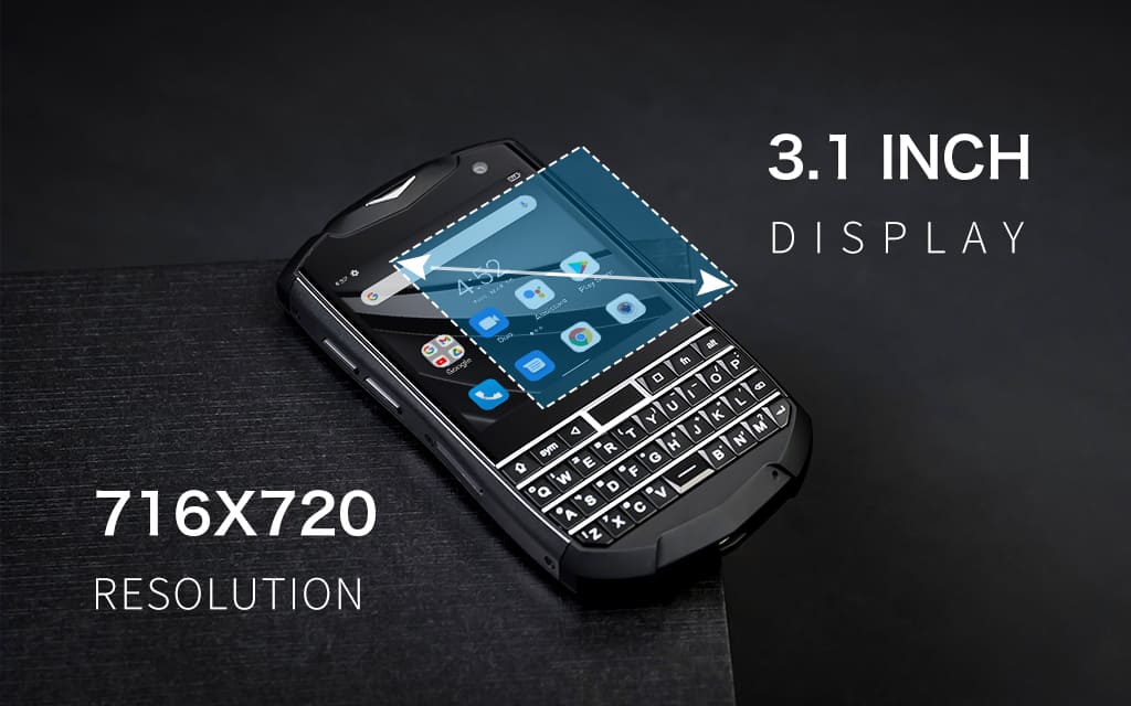 India Gadgets - Unihertz Titan Pocket QWERTY Keyboard Dual Sim