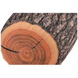 3D Wood Tree Stump / Log Print Soft Cushion Pillow: Realistic Texture - India Gadgetz