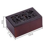 Wood Retro Wind Up Music Box + Jewellery Box: Birthday Valentine Love Romantic Gift - India Gadgetz