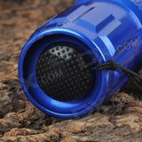 Blue Metal Cree XM-L T6 400lm Torch 3-Mode White LED Flashlight - India Gadgetz