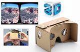 DIY 3D Google Cardboard VR Glasses: Mobile Phone Video Virtual Reality: NFC - India Gadgetz