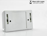 Install Anywhere Motion Activated Mini LED Light: Home Entrance, Bathroom, Car Boot, Cupboard, Home Night Lamp - India Gadgetz