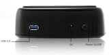 USB 3.0 Dual 2.5-3.5 SATA Hard Disk / SSD Dock: Drive Copy - Clone Function - Docking Station - India Gadgetz