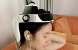 Digital Head + Neck Massager: Heat, Vibration, Air Pressure, Full Function Remote Relief For Headache Stiff Neck - India Gadgetz