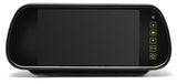 7 Inch Rearview Mirror Monitor: Reverse / Parking Camera + Media Player LCD Screen - India Gadgetz