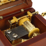 Exquisite Vintage Hand Crank Wood Retro Music Box Birthday Valentine Love Romantic Gift - India Gadgetz