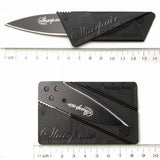 Folding Pocket / Wallet Knife: Credit Card Size: Small & Sharp Blade: Self Defense: Emergency - India Gadgetz