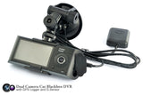 Dual Camera Front + Rear Car Blackbox DVR Camera: Automatic Recording: 2.7 Inch LCD: GPS Logger and G-Sensor - India Gadgetz