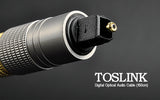 TOSLINK Digital Optical SPDIF Audio Cable 1.5m / 5 Feet / 150 cm: Gold Plated Connectors - India Gadgetz