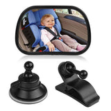 Internal Rear View Mirror Adjustable Mirror For Windshield/Sun Visor: Car Bike - India Gadgetz