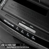 USB 3.0 Dual 2.5-3.5 SATA Hard Disk / SSD Dock: Drive Copy - Clone Function - Docking Station - India Gadgetz