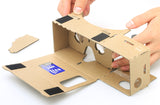 DIY 3D Google Cardboard VR Glasses: Mobile Phone Video Virtual Reality: NFC - India Gadgetz