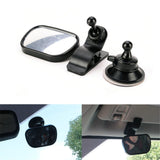 Internal Rear View Mirror Adjustable Mirror For Windshield/Sun Visor: Car Bike - India Gadgetz