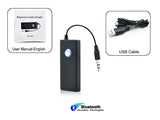 Bluetooth Audio Dongle Transmitter 3.5mm Jack 10m radius - Home Stereo, TV, PC , Laptop - India Gadgetz