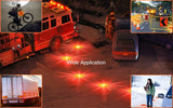 Car LED Roadside Warning Emergency Breakdown Warning Light: Flashing Beacon: Road Rescue Flare - India Gadgetz