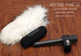 Aputure V-Mic D2 Shotgun Condenser Audio Microphone Wind Screen Camera Camcorder - India Gadgetz