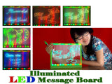 LED Illuminated Dry Erase Marker Message Board: Advertise / Message In Style - India Gadgetz