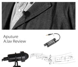 Aputure A.lav Omnidirectional Lavalier Microphone: 3.5mm Output: Built in Battery: Mobile Phone, Tablet, Camcorder - India Gadgetz