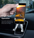 Baseus X-Shaped Gravity Air Vent Car Mount Mobile Phone Holder Cradle: One-Touch Operation - India Gadgetz