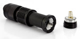 Pocket LED Mini CREE XR-E Q5 Flashlight / Torch: 360 Lumens Adjustable Light Focus - India Gadgetz